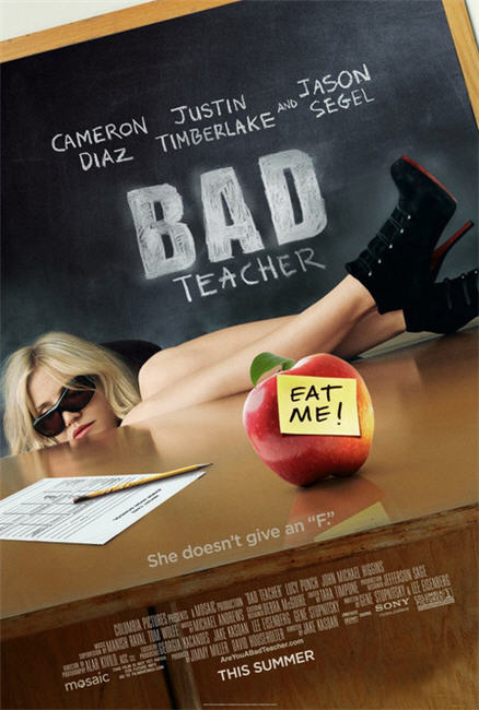 cameron diaz bad teacher poster. Some teachers just don#39;t give